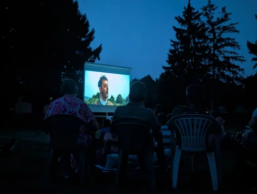 Cinéma en plein air film Les Tuche